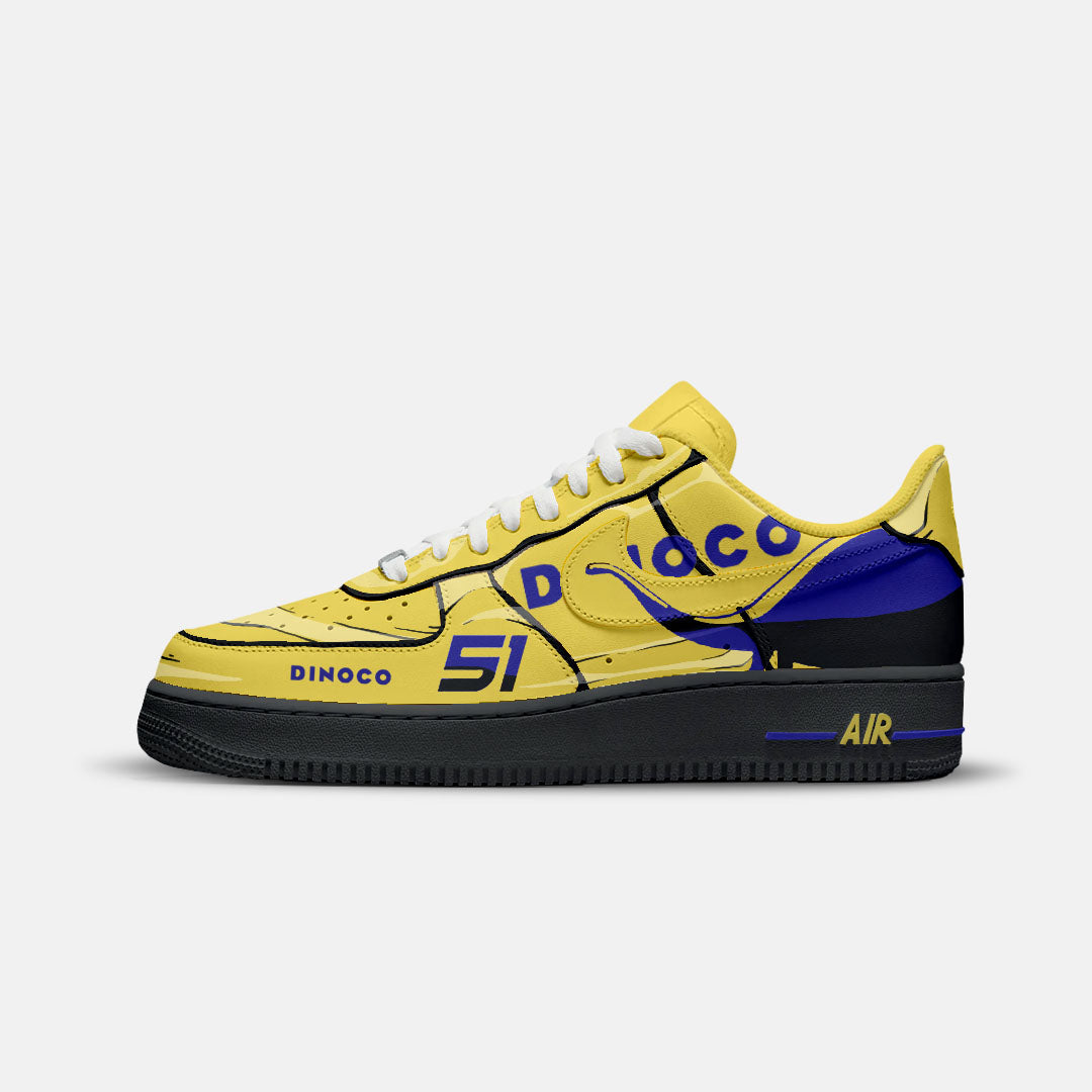 NIKE AIR FORCE 1 CRUZ RAMIREZ CARS CUSTOM PAINT