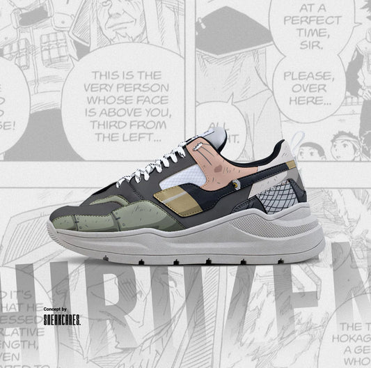 HERITAGE HOKAGE HIRUZEN CUSTOM SNEAKERS