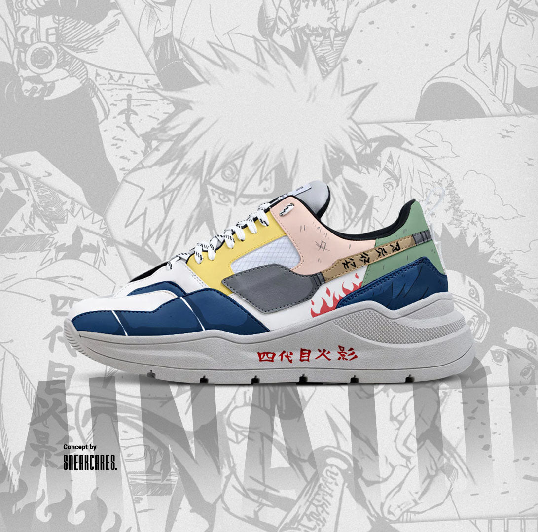 HERITAGE HOKAGE MINATO CUSTOM SNEAKERS