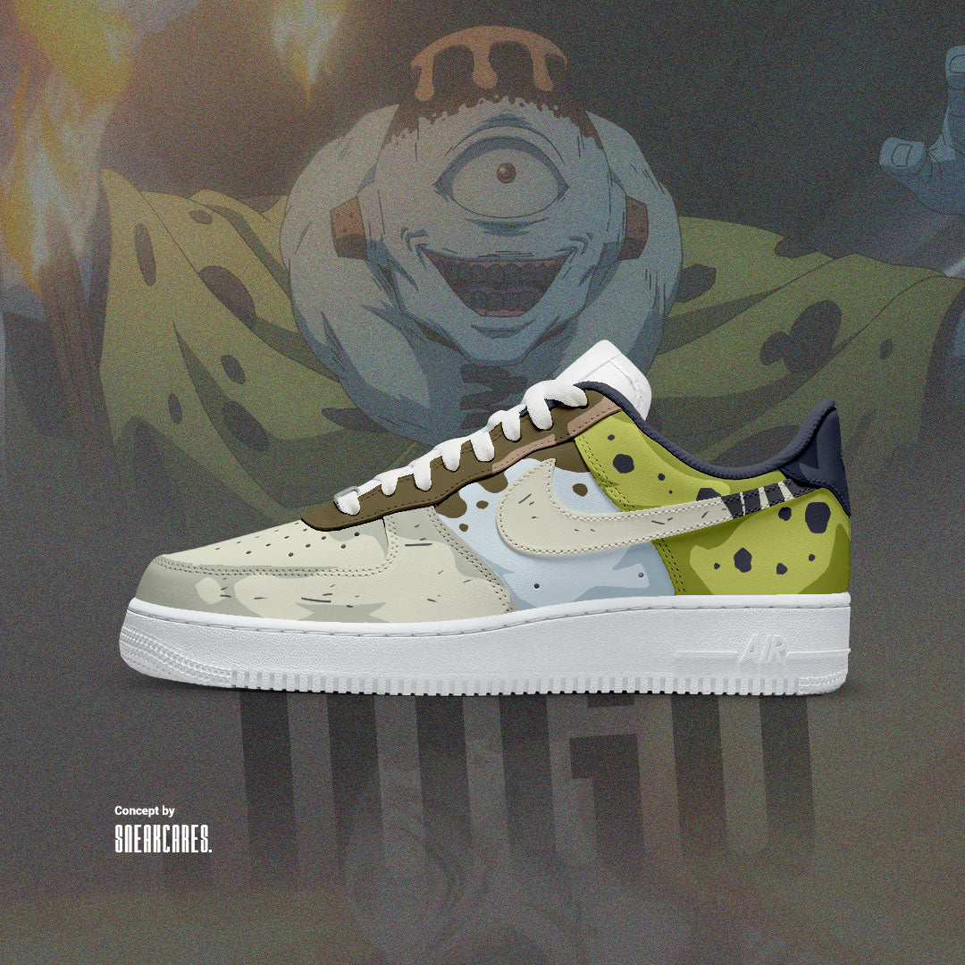 NIKE AIR FORCE CUSTOM JOGO JUJUTSU KAISEN SNEAKERS - Sneakcares