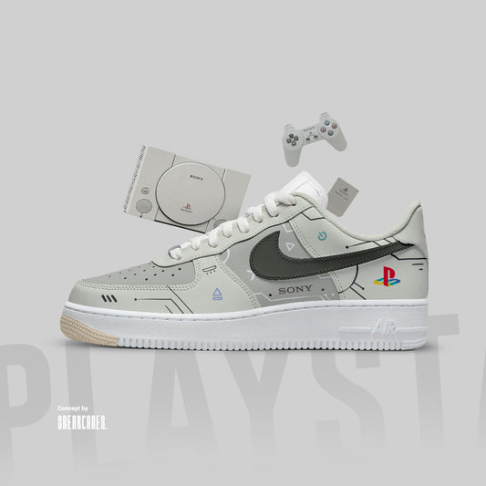 NIKE AIR FORCE PLAYSTATION ONE CUSTOM PAINT