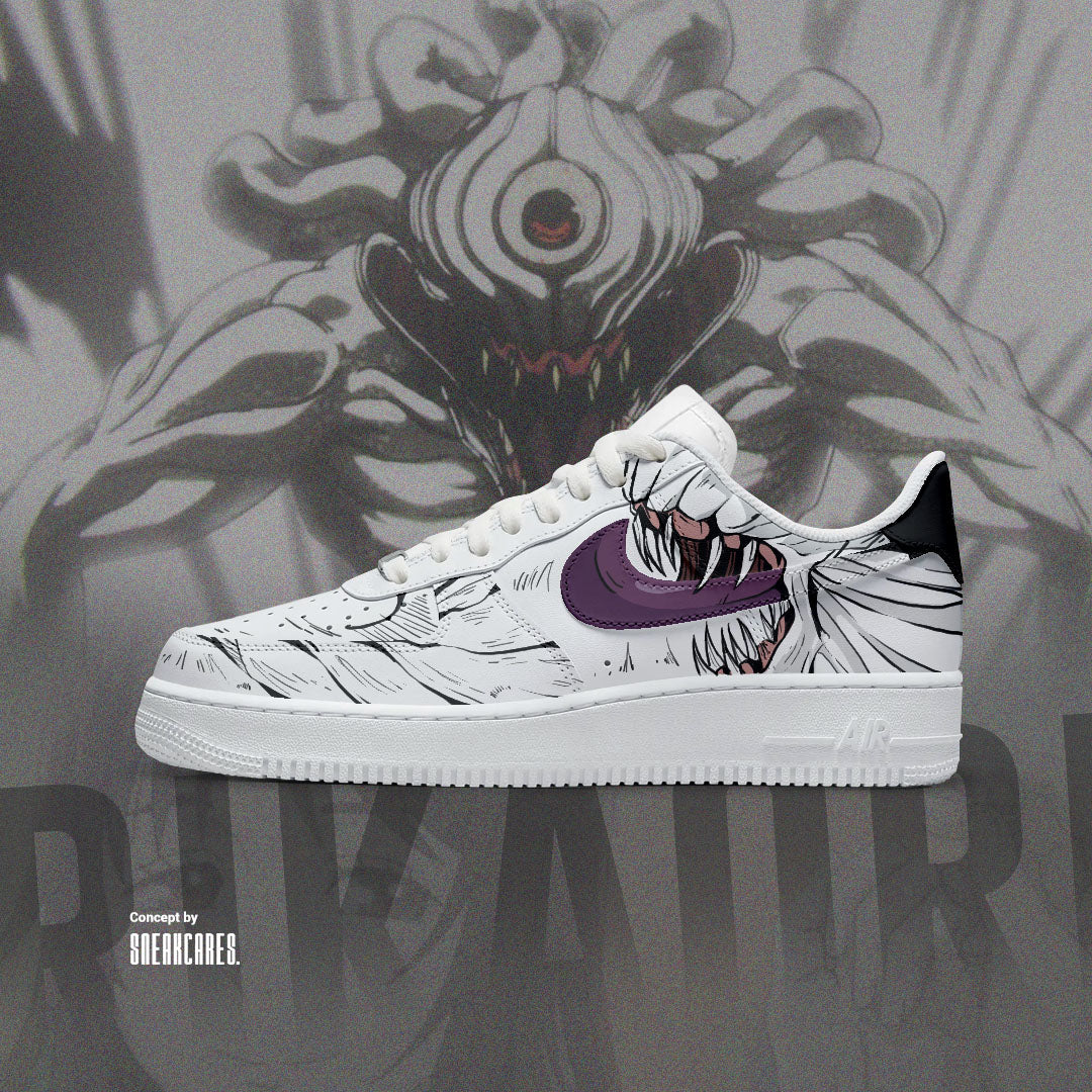 NIKE AIR FORCE CUSTOM RIKA ORIMOTO JUJUTSU KAISEN - Sneakcares