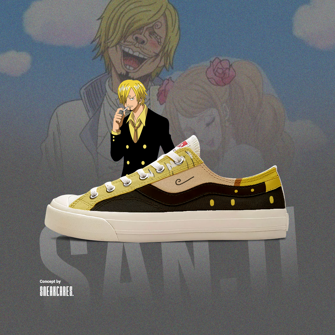 VENTELA PUBLIC CUSTOM SANJI ONE PIECE SNEAKERS - Sneakcares