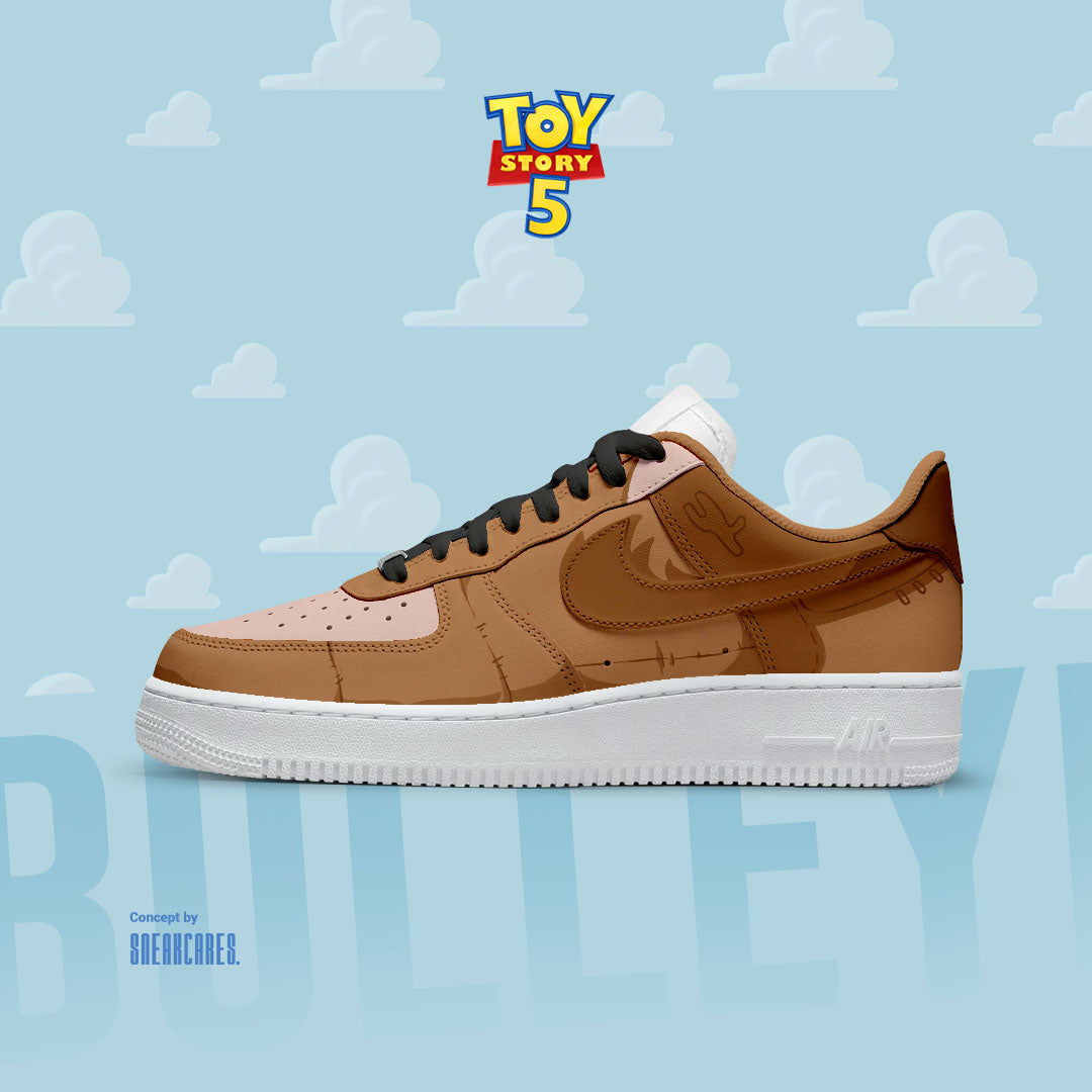 NIKE AIR FORCE BULLEYE TOY STORY CUSTOM SNEAKERS