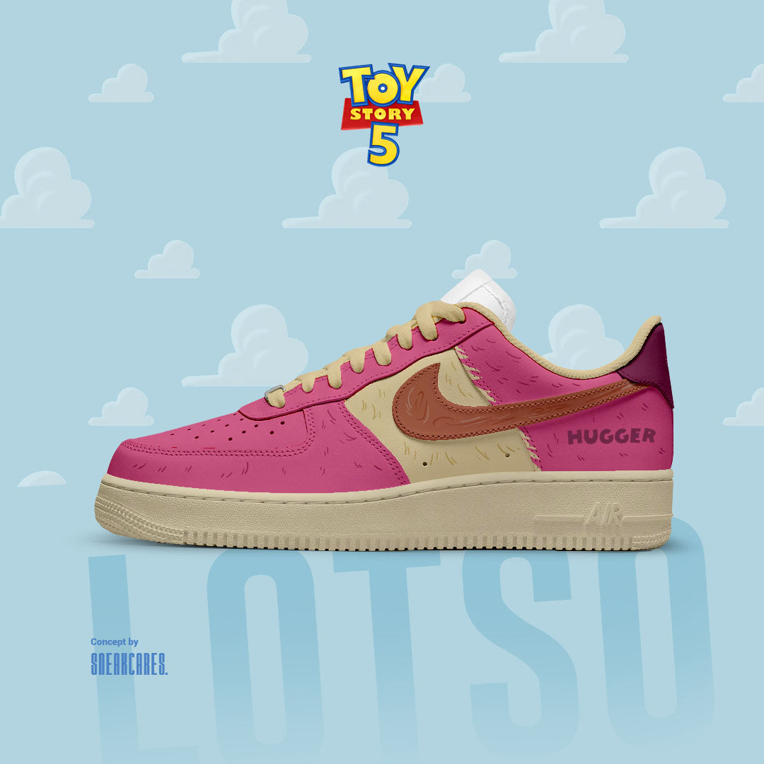 NIKE AIR FORCE LOTSO TOY STORY CUSTOM SNEAKERS