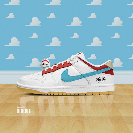 NIKE DUNK LOW FORKY CUSTOM - Sneakcares