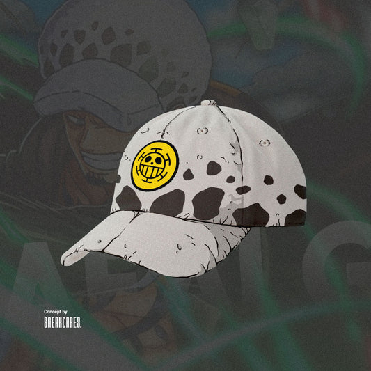 CUSTOM PAINT HAT TRAFALGAR LAW