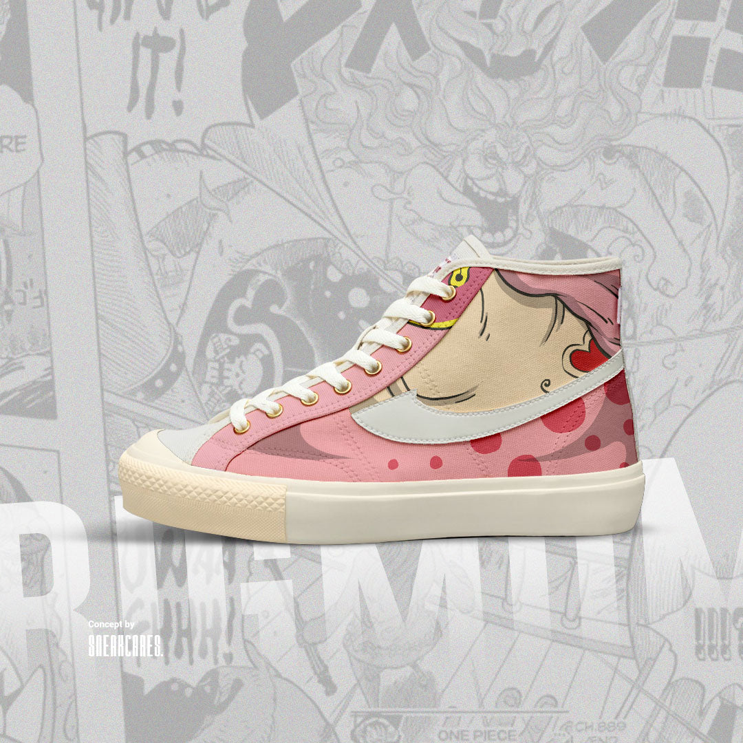 SNEAKERS COMPASS CUSTOM BIG MOM ONE PIECE VILLAIN - Sneakcares